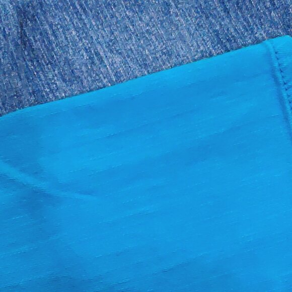 Forever 21 Women Jeans Straight Cut Y2K Statement Denim Retro Bright Blue Sz 30 - Picture 7 of 8